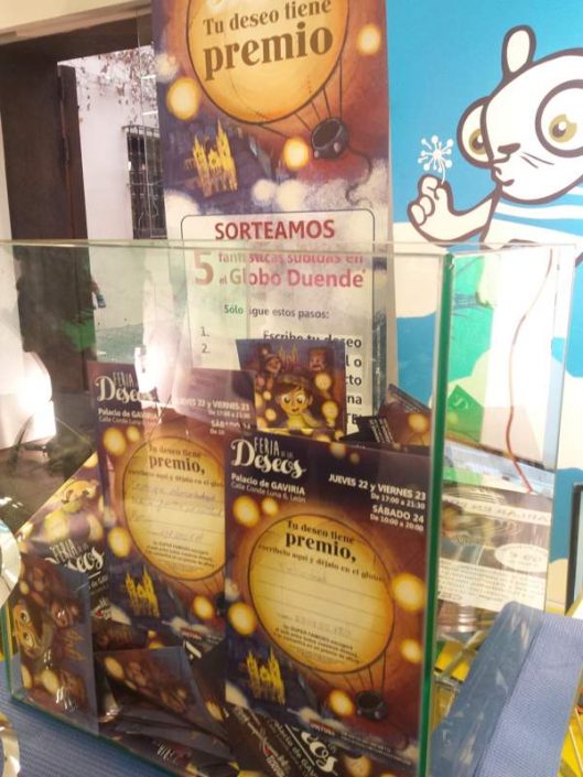 Sorteo Regalos Feria de los Deseos
