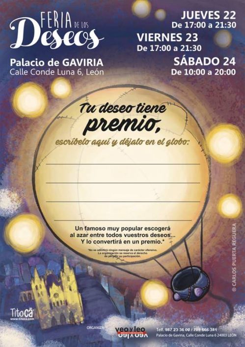 Flyer Feria de los Deseos