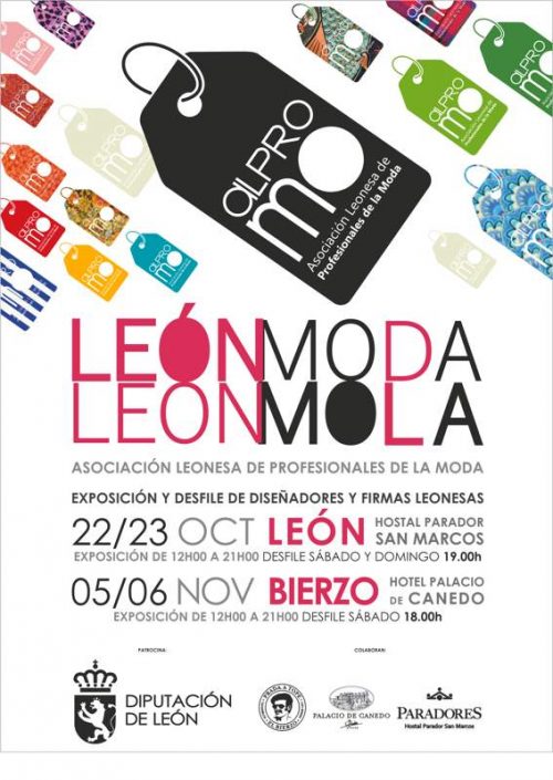 Cartel Desfiles LEÓN MODA-LEÓN MOLA